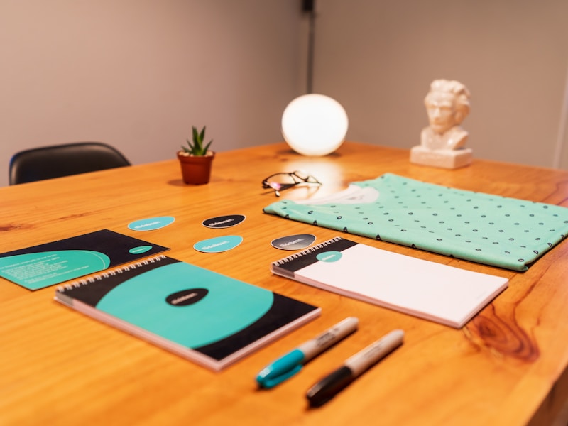Brand strategy planning on a whiteboard